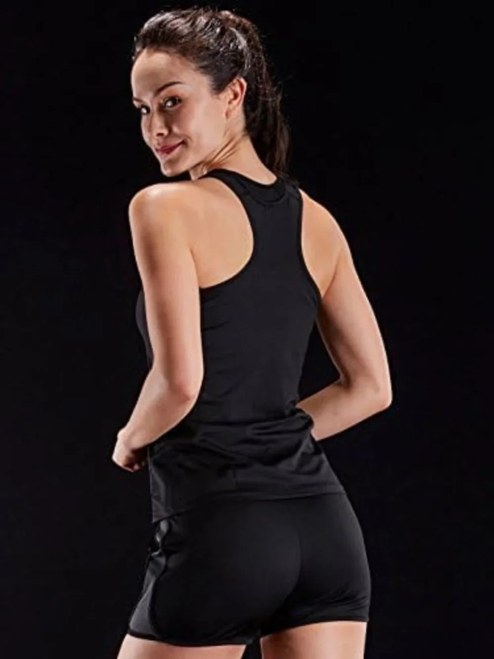 Women's 3 Pack Compression Dry Fit Tank Tops - Activewear, Workout, Fitness Tops